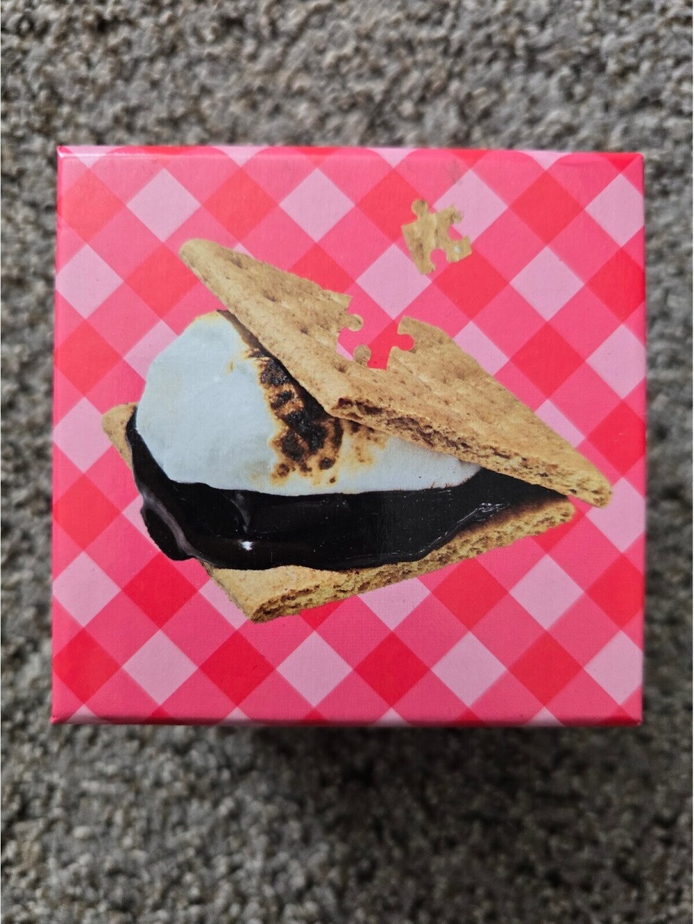 Areaware Little Puzzle Thing S'More Mini Shaped Jigsaw Puzzle 70+ Pc Limited Ed